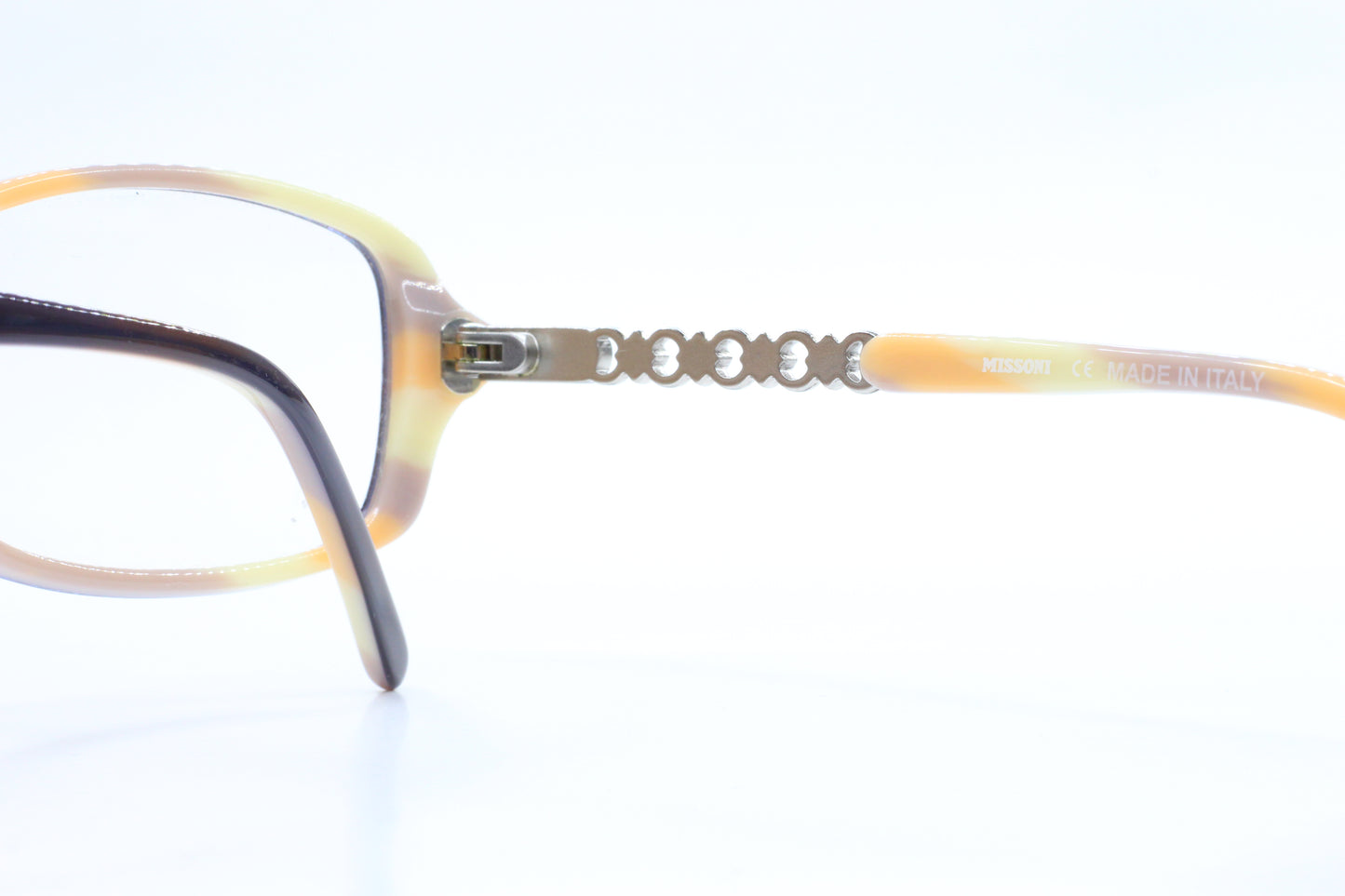 Missoni MI191 Brown Blue Acetate Designer Luxury Italy Eyeglasses -Wo