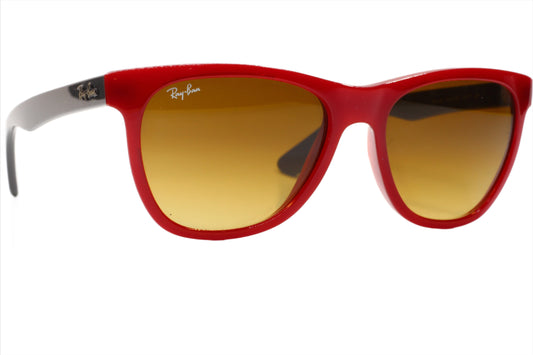 Ray-Ban RB 4184 6044/85 Red Gray ITALY Sunglasses -Wo Optical Frames ABC Optical Eyeglasses Men sunglasses Women