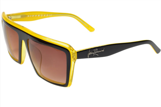 John Richmond JR689-02 B06 Black Yellow Italy Sunglasses -Ma Optical Frames ABC Optical sunglasses