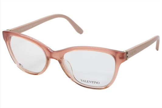 Valentino V2642 Pink Gold Studded Designer Eyeglasses -Wo Optical Frames ABC Optical Eyeglasses