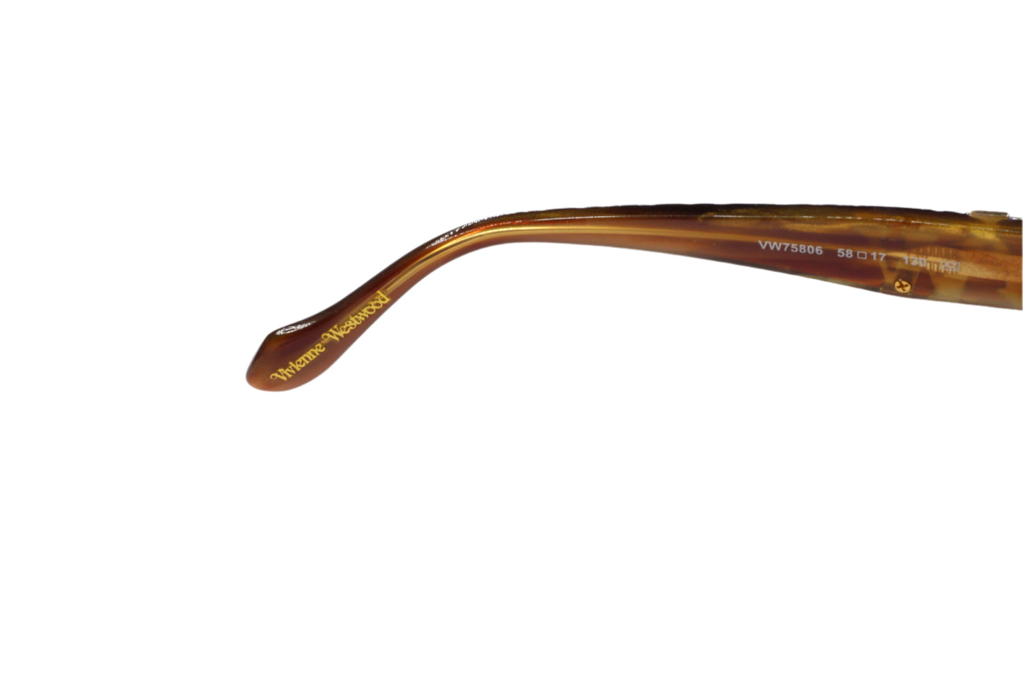 Vivienne Westwood VW75806 Brown Gold Luxury Italy Sunglasses -Wo Optical Frames ABC Optical sunglasses