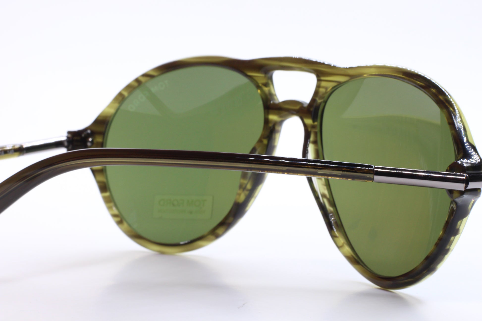 Tom Ford TF245 96P Jasper Green Print Flash Mirrored Tint Designer Sunglasses - sunglasses, Woman, Women