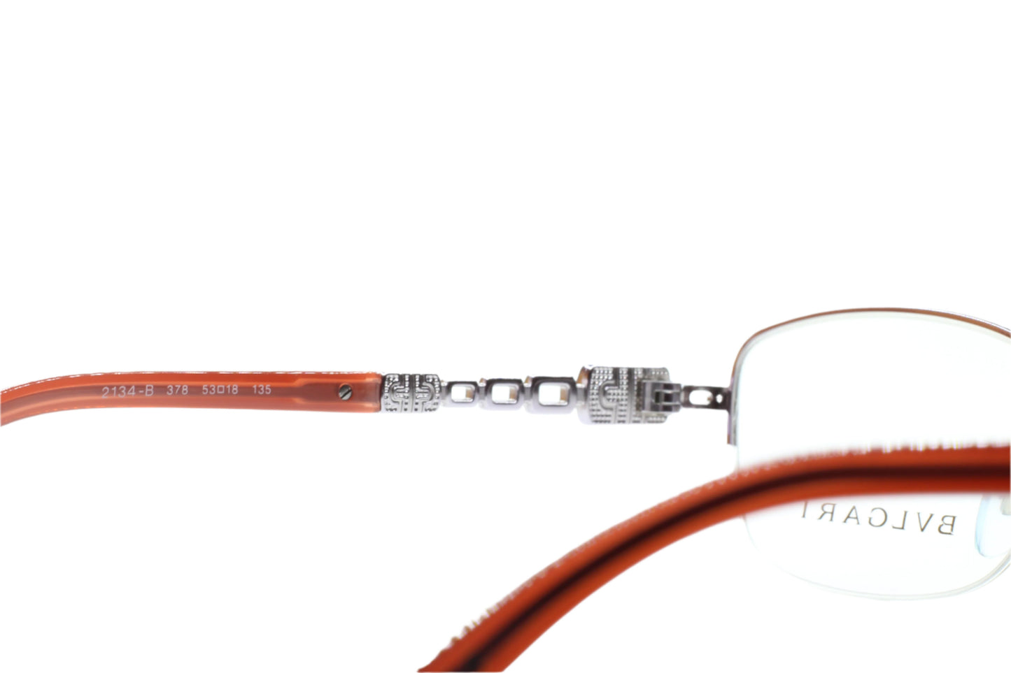 Bvlgari BV2134-B 378 53mm Purple Swarovski Crystals Luxury Eyeglasses -Wo Optical Frames ABC Optical Eyeglasses