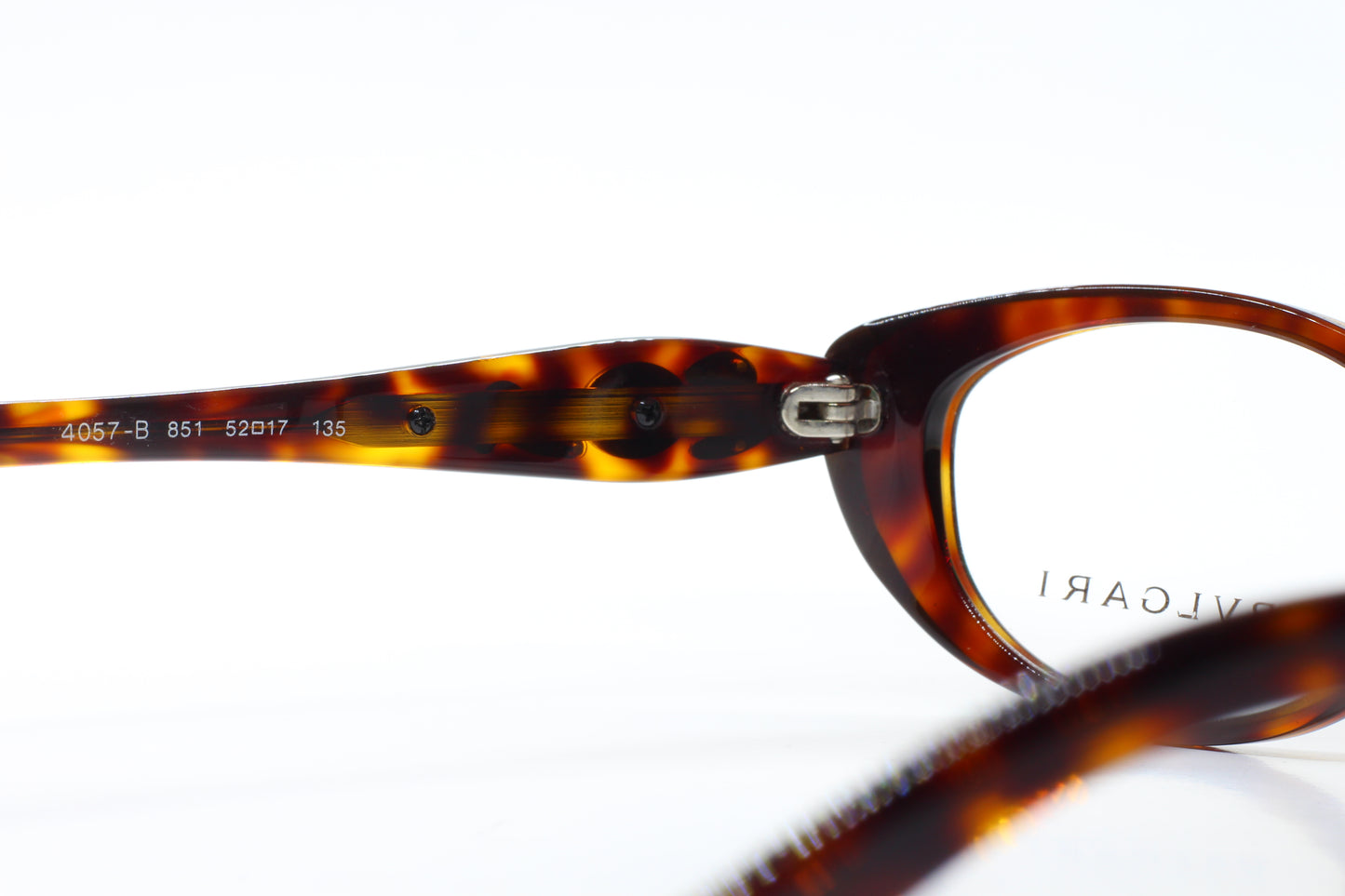 Bvlgari BV4057B 851 Brown Swarovski Crystal Luxury Italy Eyeglasses -Wo Optical Frames ABC Optical Eyeglasses Women