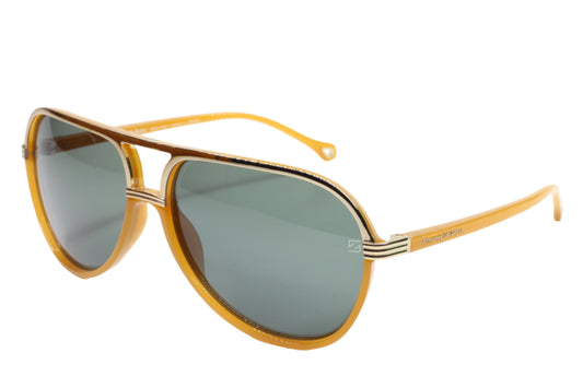 Ermenegildo Zegna SZ3280 0300 Gold Yellow Luxury Sunglasses -Ma Optical Frames ABC Optical sunglasses