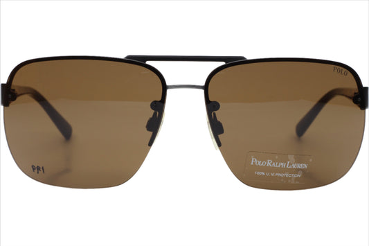 Polo Ralph Lauren PH3071 9038/73 Black Luxury Sunglasses -Ma 62-13-135 Tortoise Brown Metal Optical Frames ABC Optical Men sunglasses