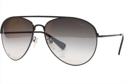 Lanvin Paris SLN003 H41X Gunmetal Aviator Designer Sunglasses -Ma Optical Frames ABC Optical sunglasses
