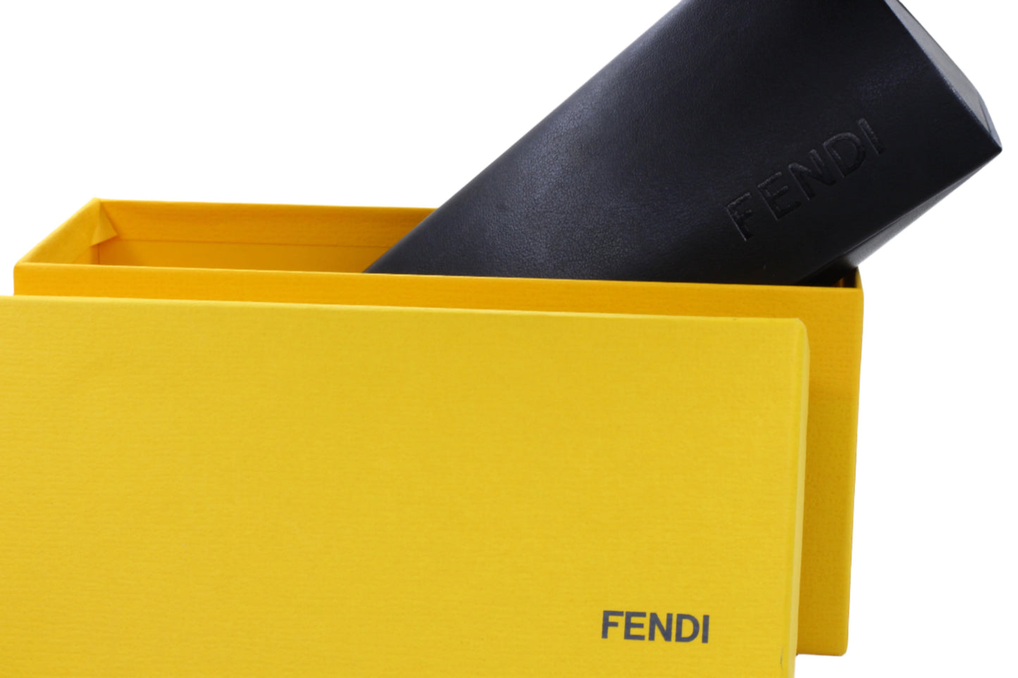 Fendi FS5219 003 Black Gold Polished Gradient Luxury Italy Sunglasses -Ma Optical Frames ABC Optical sunglasses