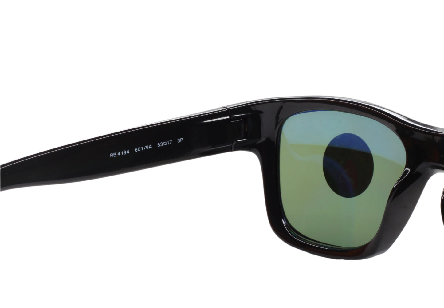 Ray-Ban RB4194 601/9A Black Green Polarized Italy Sunglasses -Ma Optical Frames ABC Optical Men sunglasses