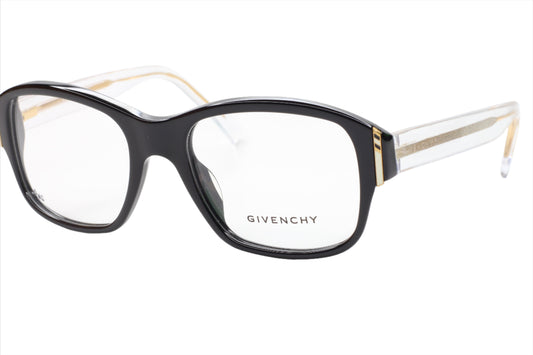 Givenchy VGV747 0700 Black Gold Crystal Designer Italy Luxury Eyeglasses -Wo Optical Frames ABC Optical Eyeglasses