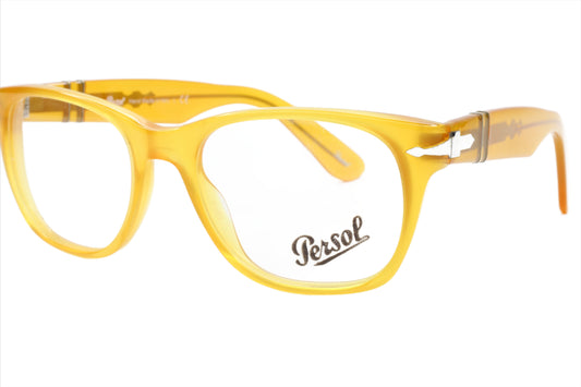 Persol PO3039V 204 Miele Honey Amber Eyeglasses -Ma Optical Frames ABC Optical Eyeglasses