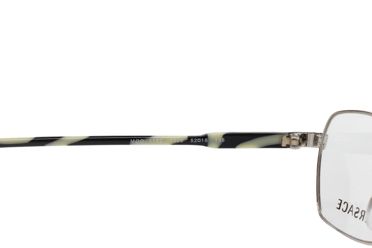 Versace VE1192 1000 Silver Bone White Designer Eyeglasses -Wo Optical Frames ABC Optical Eyeglasses