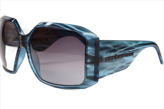 Rock & Republic RR516-02 U08 Blue Design Gradient Luxury Italy Sunglasses -Wo Optical Frames ABC Optical sunglasses