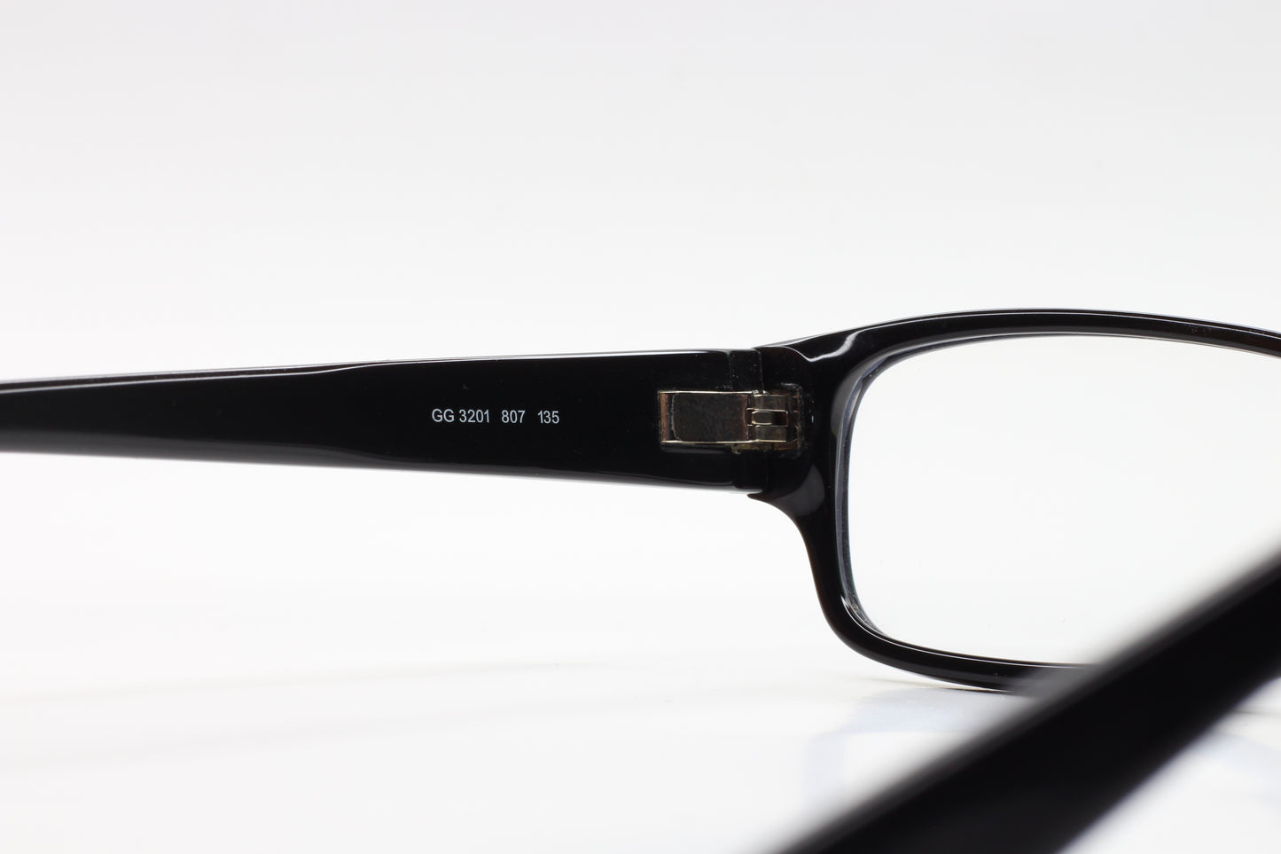 Gucci GG3201 807 Black Acetate Luxury Italy Eyeglasses -Wo Optical Frames ABC Optical Eyeglasses