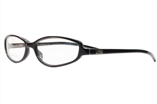 Gucci GG2542 807 Polished Black Luxury Italy Eyeglasses -Wo Optical Frames ABC Optical Eyeglasses