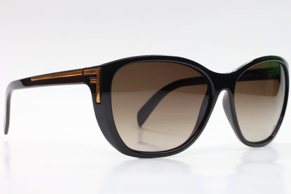 Fendi FS5219 003 Polished Black Gold Luxury Sunglasses -Ma
