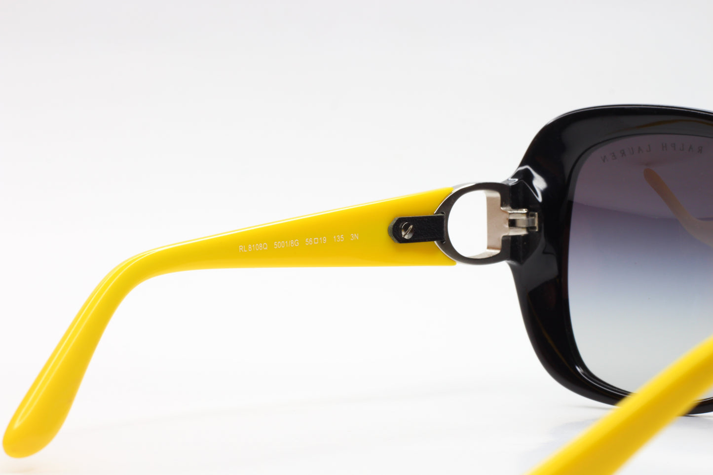Ralph Lauren RL8108Q 5001/8G Black Yellow Luxury Italy Sunglasses -Wo Optical Frames ABC Optical sunglasses