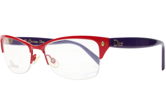 Christian Dior CD3764 Red "Les Marquises" Luxury Italy Eyeglasses -Wo Optical Frames ABC Optical Eyeglasses