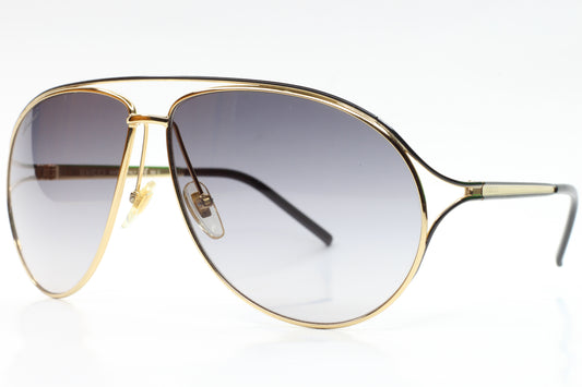 Gucci GG4216S KSYEU Gold Aviator Italy Luxury Sunglasses -Ma Optical Frames ABC Optical sunglasses