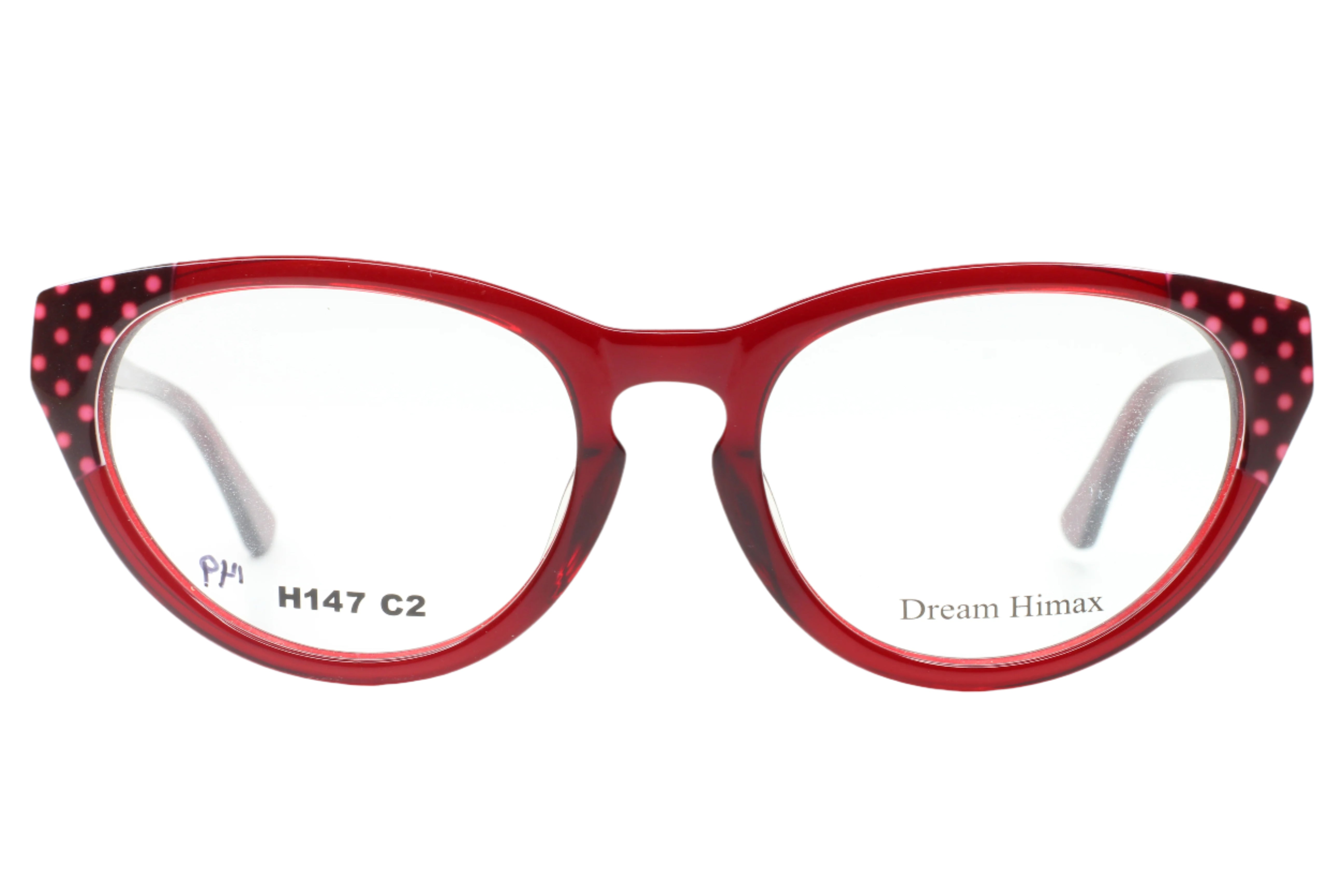 Dream Himax Multicolored Blue Pink Yellow Red Plastic Frames Eyeglasses for Her Blue Light Technology Eyewear | Rainbow Multi Color | Pastel  main image 3