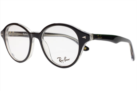 Ray-Ban RB5257 2034 Boston Black Designer Fashion Italy Eyeglasses -Wo Optical Frames ABC Optical Eyeglasses