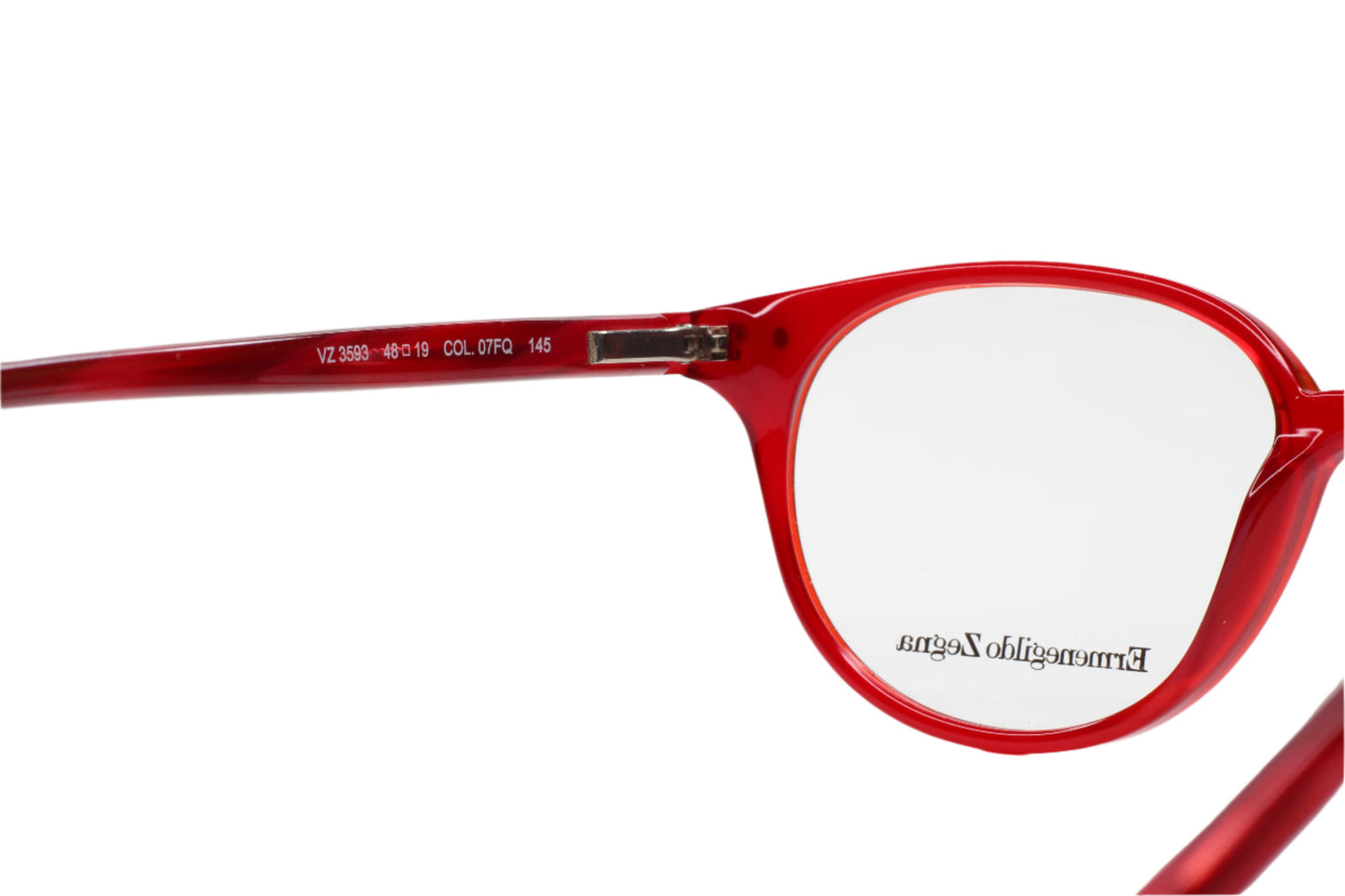 Ermenegildo Zegna VZ3593 07FQ Red Designer Italy Eyeglasses -Wo Optical Frames ABC Optical Eyeglasses