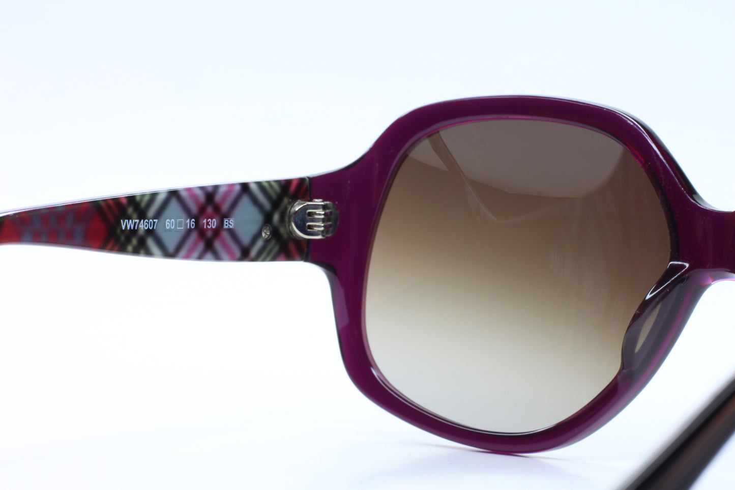 Vivienne Westwood VW74607 Purple Glossy Gradient Luxury Italy Sunglasses -Wo Optical Frames ABC Optical sunglasses Women