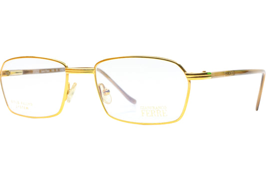 Gianfranco Ferre GF13501 Gold Filled Metal Designer Italy Eyeglasses -Ma Optical Frames ABC Optical Eyeglasses