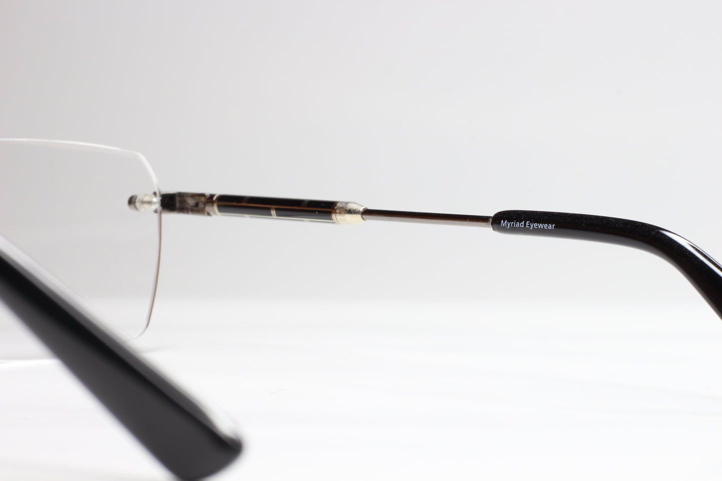 Myriad Eyewear ME25626 Gold Tortoise Rimless Luxury Eyeglasses -Ma Optical Frames ABC Optical Eyeglasses