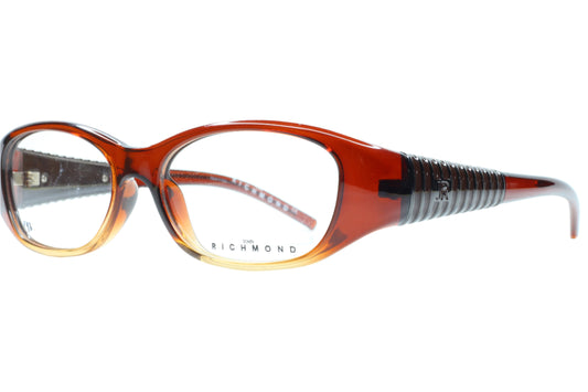 John Richmond JR162 03 Brown Fade Acetate Luxury Italy Eyeglasses -Wo Optical Frames ABC Optical Eyeglasses