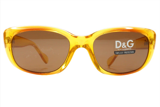 Dolce & Gabbana DG8060 942-73 Amber Yellow Designer Sunglasses