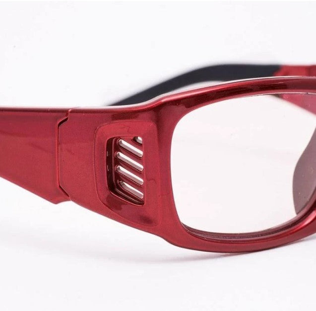 Leader ProX Red ASTM Rated Unisex Sports Goggles -Ma Optical Frames ABC Optical Sport Goggles