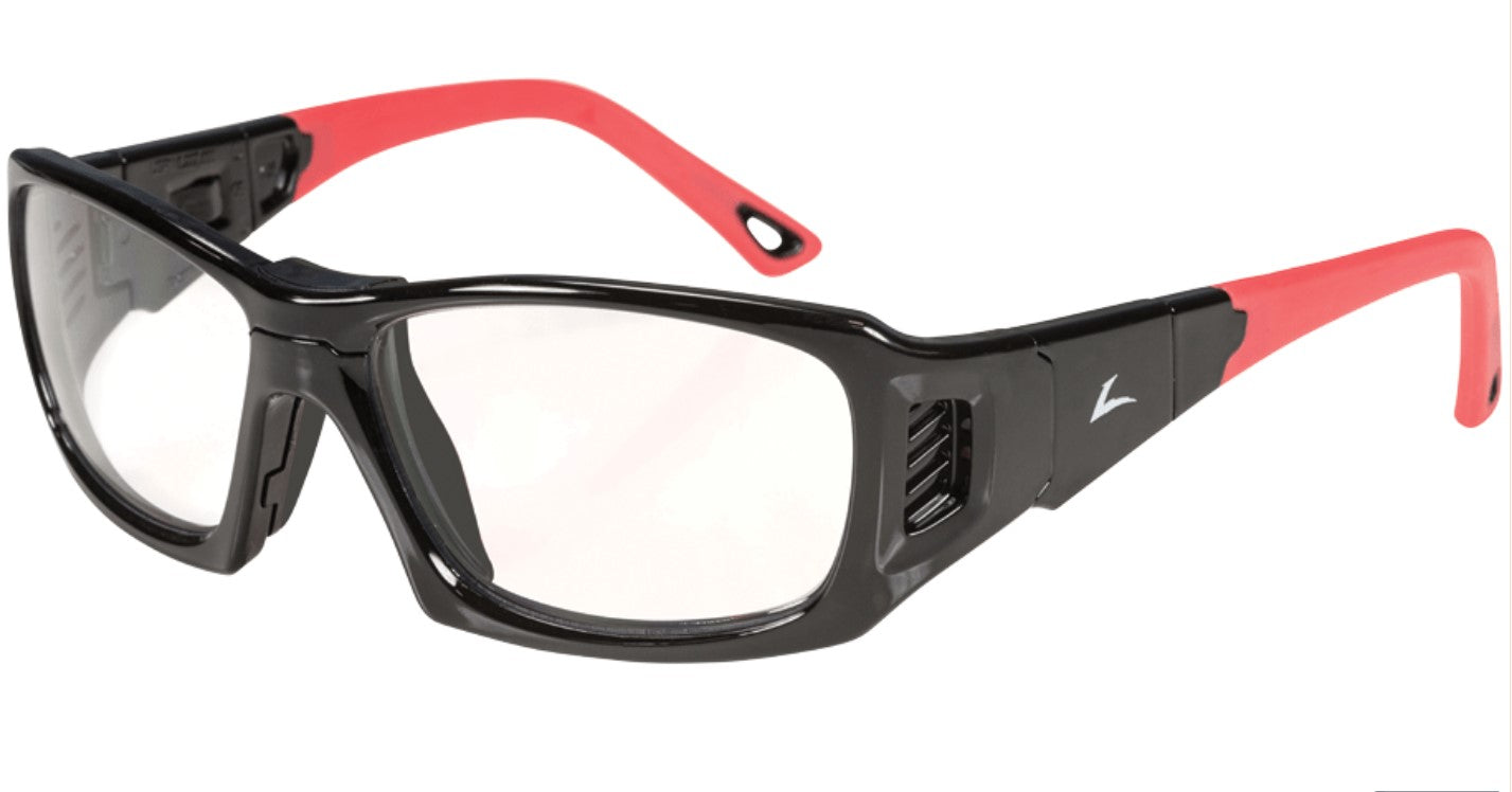 rx sports goggles Leader ProX Shiny Black Red Medium Unisex RX Sports Goggles -Ma