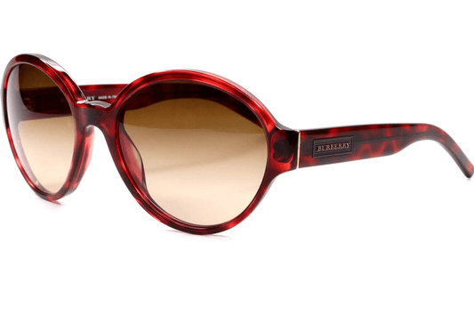 Burberry B4111 3196 13 sunglasses sale red round optical frames by ABC Optical with gradient lenses