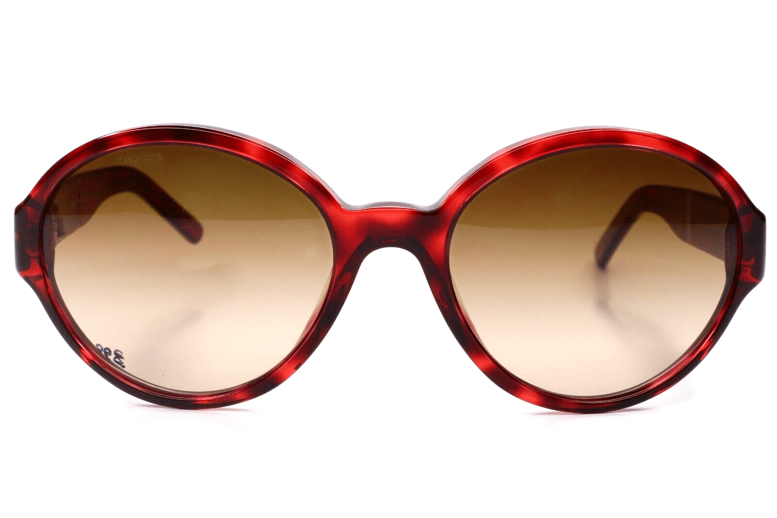 Burberry Red Tortoiseshell Sunglasses with Brown Gradient Lenses BE4454 Burberry Red/Grey M – SunglassHut Egypt main image 3