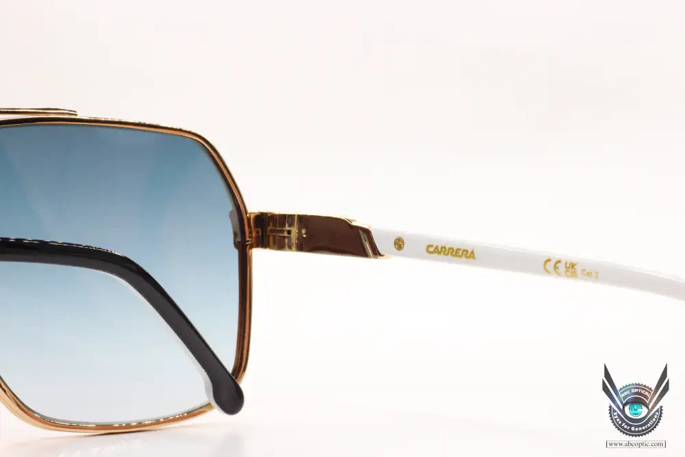 Carrera 1055/s j5g08 gold blue gradient metal designer luxury sunglasses -ma - 62-15-145 / gold / metal - optical frames