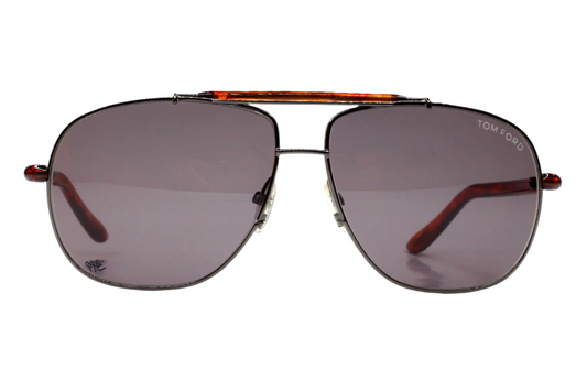 Tom Ford TF243 12A Adrian Dark Bronze Luxury Sunglasses -Ma 62-13-145 12A Dark Bronze TF243 Metal Optical Frames ABC Optical sunglasses