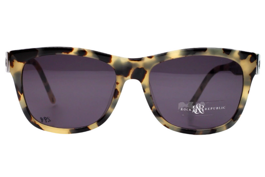 Rock & Republic RR518-02 619 Hiena Gray Designer Italy Sunglasses -Ma 51-16 145 Hiena Gray Acetate Optical Frames ABC Optical sunglasses