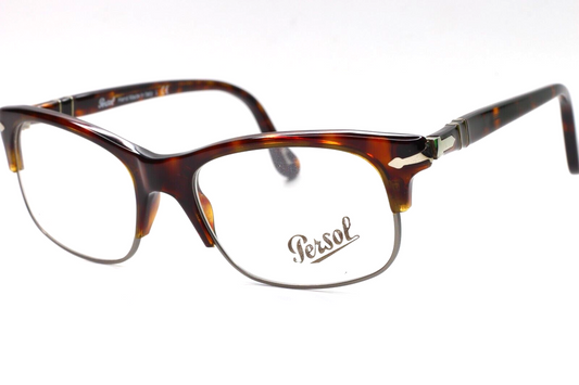 Persol PO3033-V 24 Havana Brown Designer Eyeglasses -Ma ABC Optical Eyeglasses