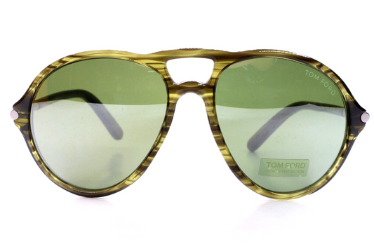 Tom Ford TF245 96p Jasper Green Gradient Luxury Italy Sunglasses -Ma 55-16-140 Green Acetate Optical Frames ABC Optical sunglasses