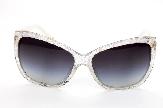 Dolce & Gabbana DG4111M 1896/8G White Snake Luxury Sunglasses - ABC Optical