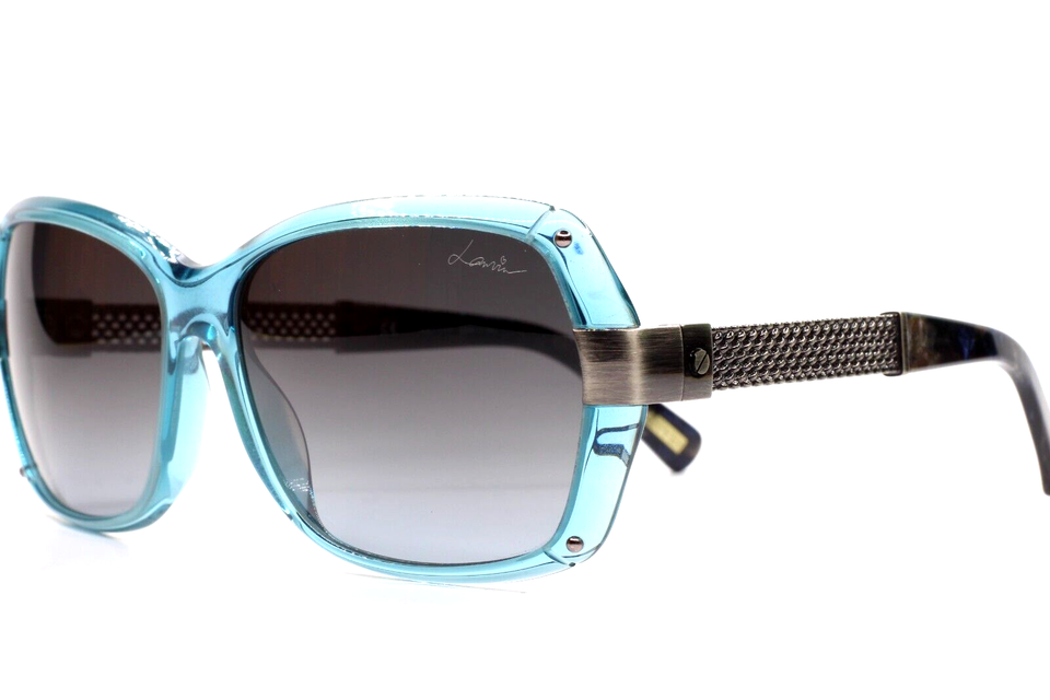 Lanvin SLN550 0V93 Crystal Light Blue Designer Sunglasses - ABC Optical