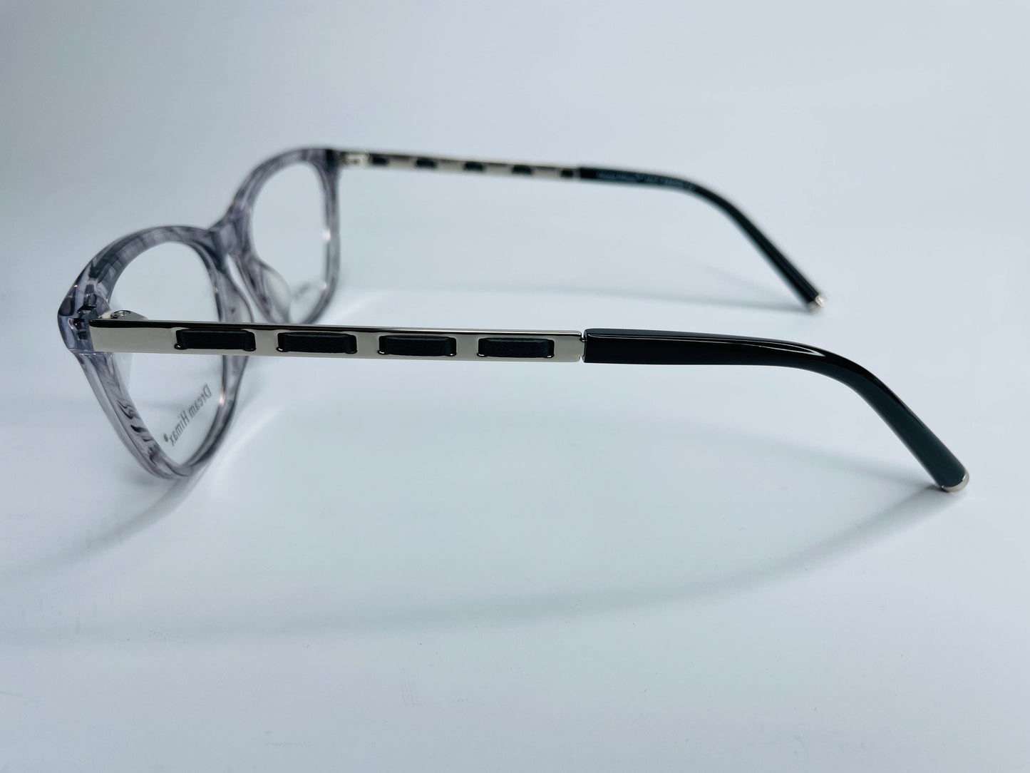 Dream Himax H840 Transparent Gray Acetate Eyeglasses -Wo Optical Frames ABC Optical Eyeglasses