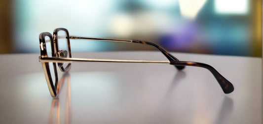 Dream Fever K020 Brown Tortoise Gold Fashion Eyeglasses -Ma Optical Frames ABC Optical Eyeglasses