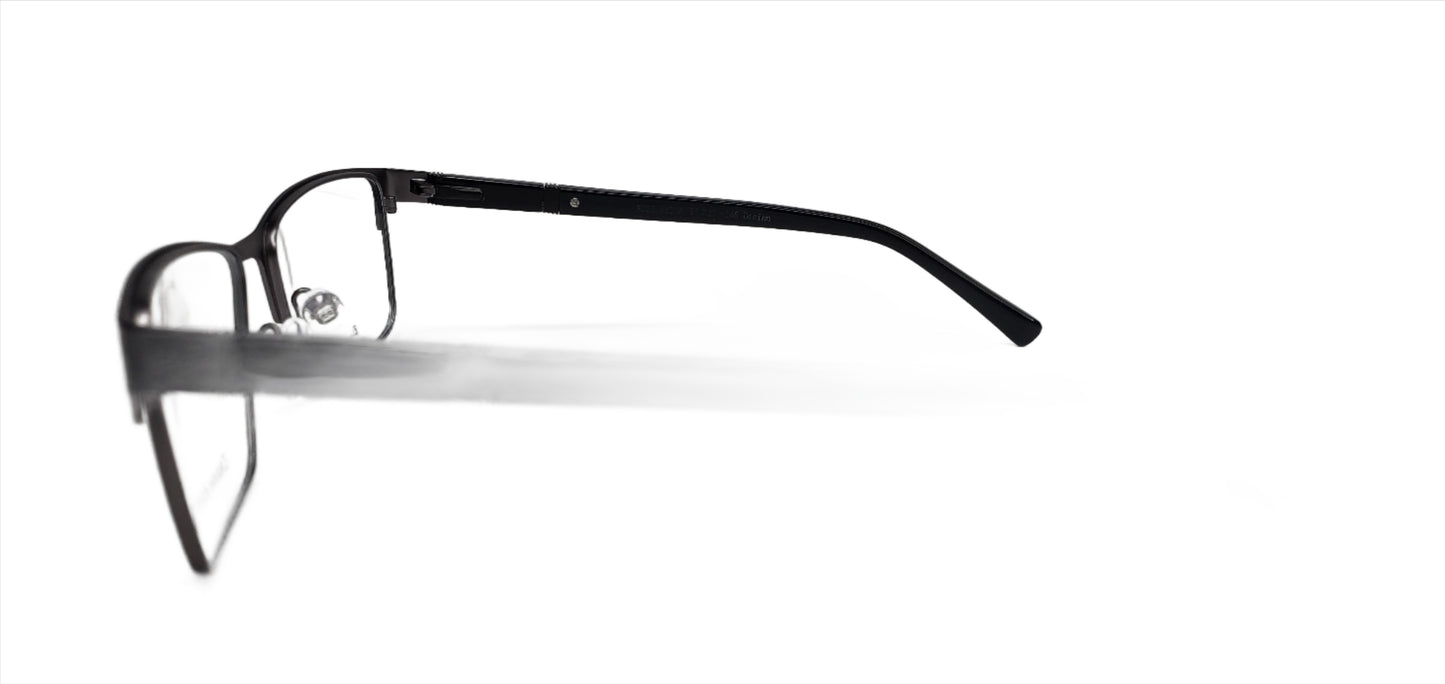 Dream Fever K023 Black Designer Metal Italy Eyeglasses -Ma Optical Frames ABC Optical Eyeglasses