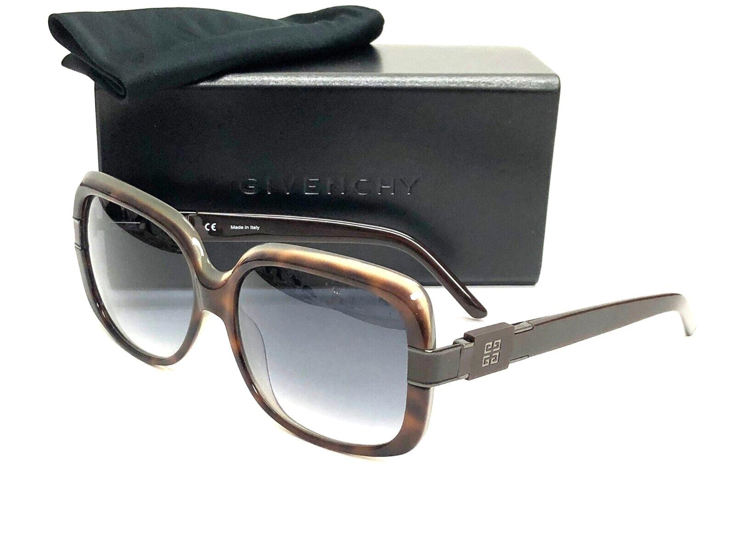 Vintage Givenchy SGV691 0U81 Havana Brown/Grey Gradient Lenses 58MM Sunglasses - sunglasses, Woman, Women