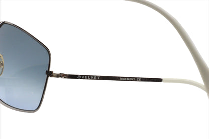 VELVET Peace Eyewear Silver White Gradient Italy Sunglasses -Ma Optical Frames ABC Optical sunglasses