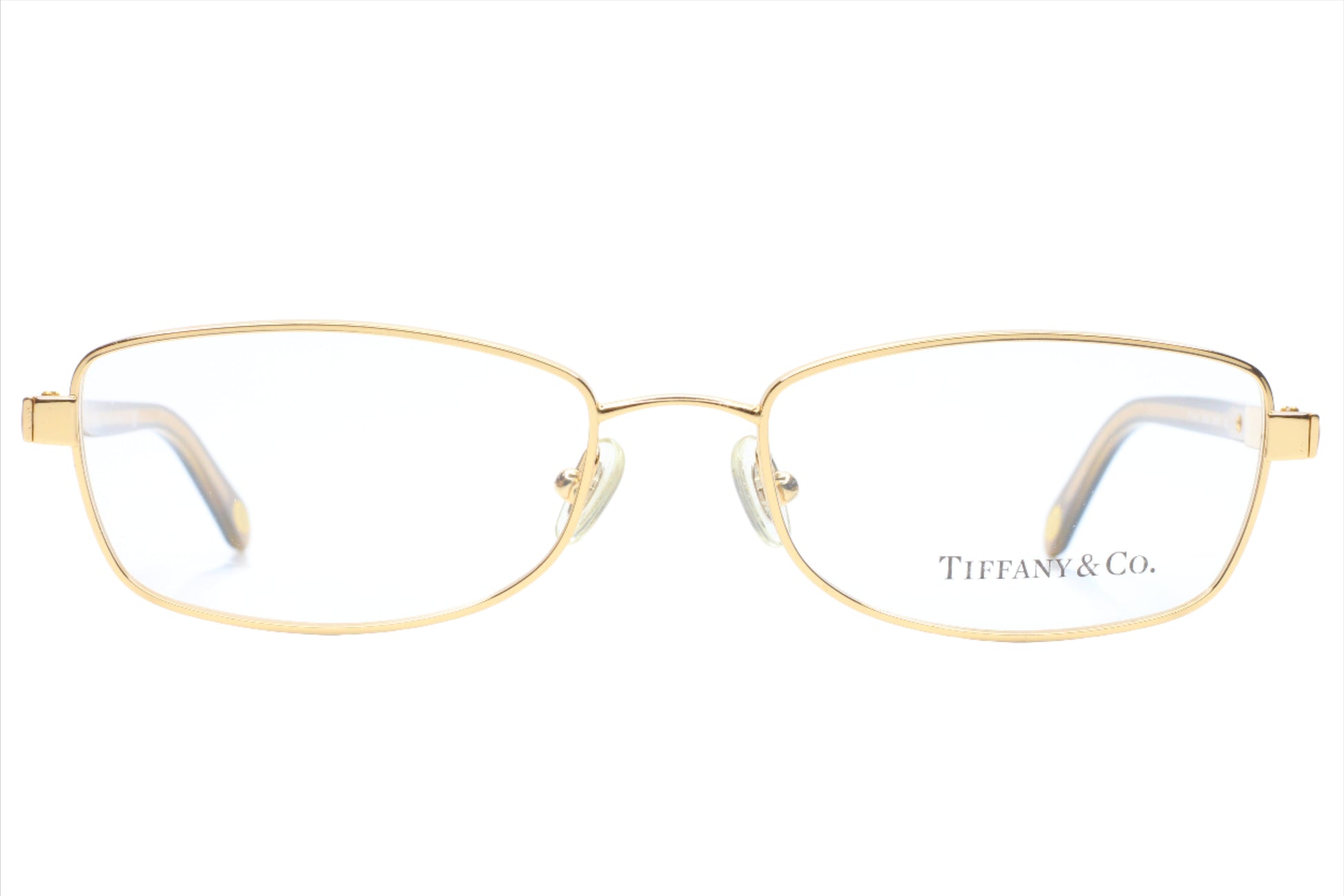 Tiffany & Co TF1047 6002 Gold Metal Vintage Luxury Italy Eyeglasses 53-17-135 Gold Metal Optical Frames ABC Optical Eyeglasses