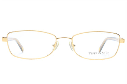 Tiffany & Co TF1047 6002 Gold Metal Vintage Luxury Italy Eyeglasses 53-17-135 Gold Metal Optical Frames ABC Optical Eyeglasses