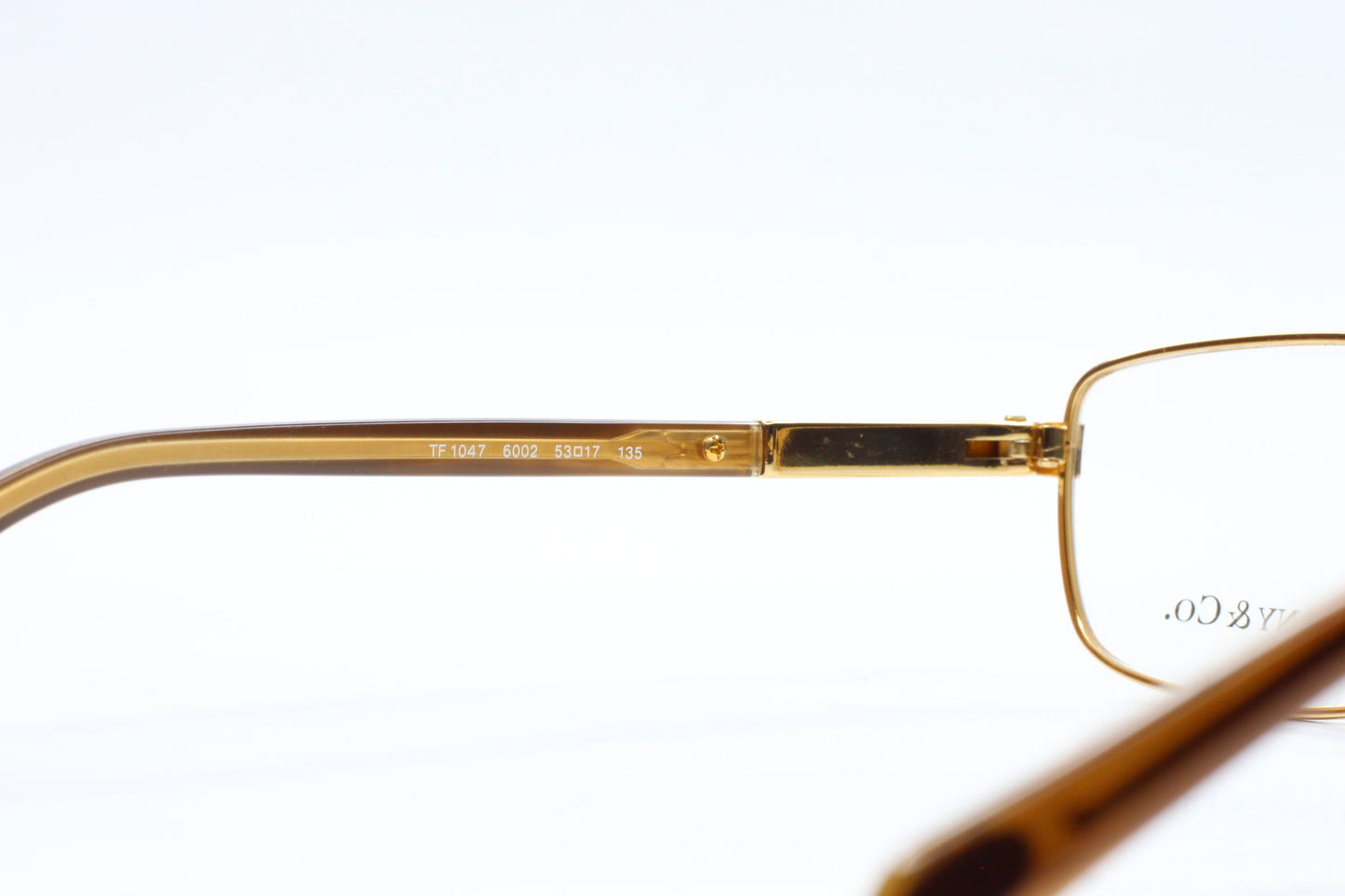 Tiffany & Co TF1047 6002 Gold Metal Vintage Luxury Italy Eyeglasses Optical Frames ABC Optical Eyeglasses